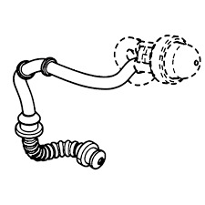 Fuel Hose Purge Out 5939764-01 in the group Husqvarna Chainsaw 5-series /  at Motorsågsbutiken (5939764-01)