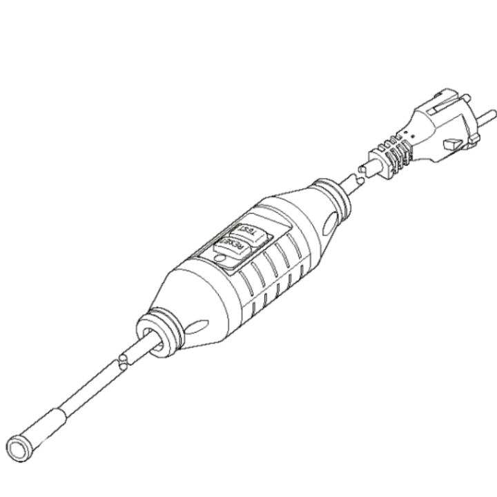 Cable Assy 220-240V in the group at Motorsågsbutiken (5940056-01)