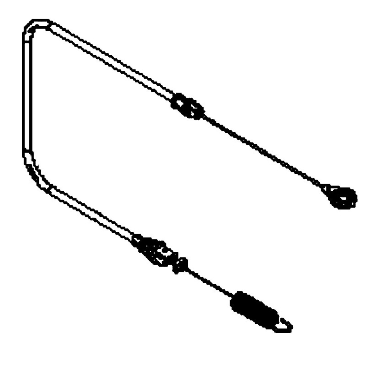 Clutch cable assembly in the group  at Motorsågsbutiken (5940330-01)