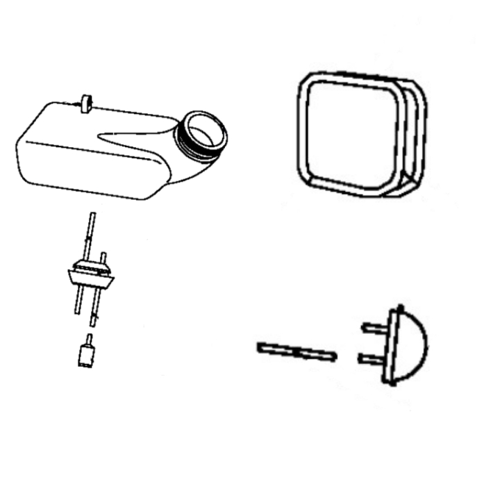 Service Kit Mpp Blow/Vacuum 5953409-01 in the group  at Motorsågsbutiken (5953409-01)