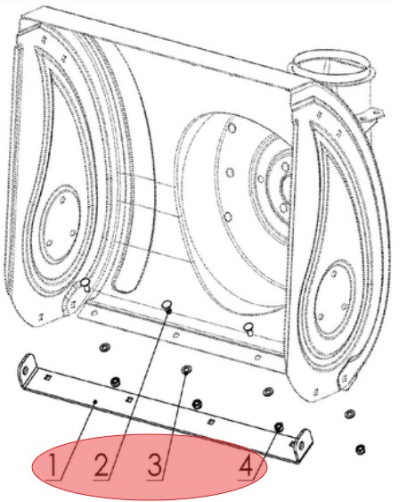 Skid shoes and hardware in the group at Motorsågsbutiken (5959241-01)