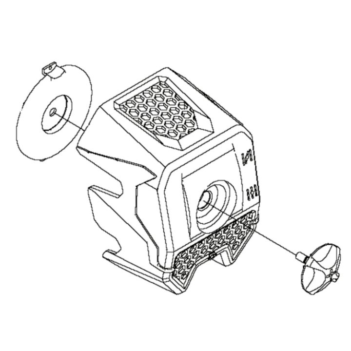 Filter Cover Assy 5961973-01 in the group  at Motorsågsbutiken (5961973-01)