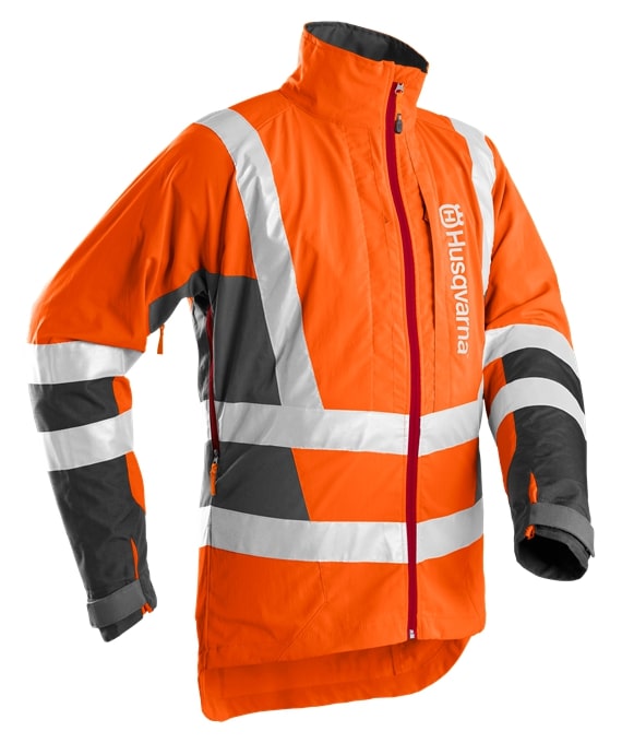 Forest jacket high viz, Technical in the group Clothes & Protective Equipment / Protective Jackets at Motorsågsbutiken (5963037)