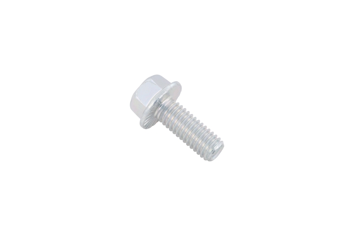Screw hexagon head thread cutting screw w coll 3/8-16 x 1 in gr5 clear zinc in the group at Motorsågsbutiken (5965831-01)
