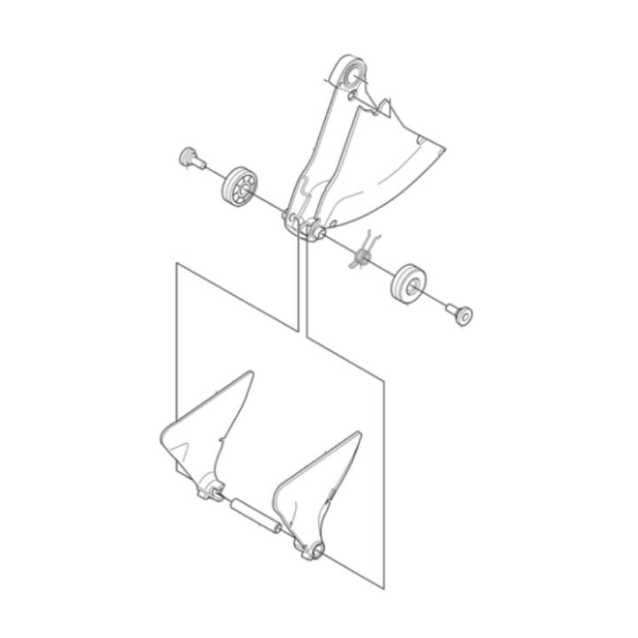 Blade guard assembly replacement part in the group  at Motorsågsbutiken (5968882-06)