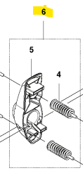Holder Kit Anti-vibration 5969021-01 in the group  at Motorsågsbutiken (5969021-01)