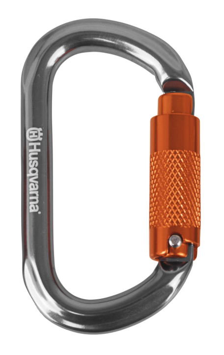 Husqvarna oval carabiner in the group Clothes & Protective Equipment / Arborist Accessories at Motorsågsbutiken (5969362-11)