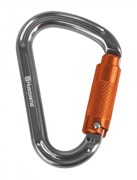 Husqvarna carabiner HMS, pear shaped in the group Clothes & Protective Equipment / Arborist Accessories at Motorsågsbutiken (5969362-13)