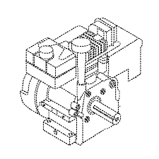 Engine Lct 369Cc 11Hp Dsst Opp in the group at Motorsågsbutiken (5969591-02)