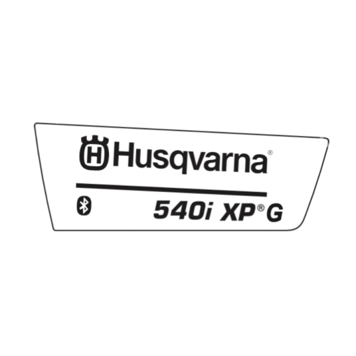 Decal Product 540I Xpg (Heat) 5970203-03 in the group  at Motorsågsbutiken (5970203-03)
