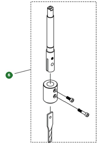 Cutter Assy 5970483-02 in the group  at Motorsågsbutiken (5970483-02)