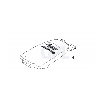 HATCH HMI COVER in the group Automower 305 - 2022 at Motorsågsbutiken (5972324-01)