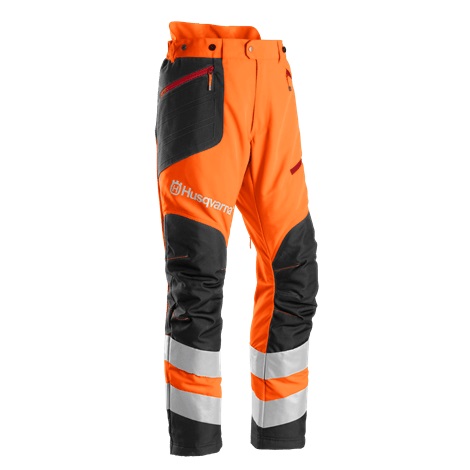 Trousers Brushcutting & Trimming High Viz 48 En20471 5972462-48 in the group Clothes & Protective Equipment / Protective Trousers at Motorsågsbutiken (5972462-48)