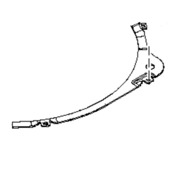 Baffle 108 Cm Cutting Deck Right 5972524-02 in the group at Motorsågsbutiken (5972524-02)