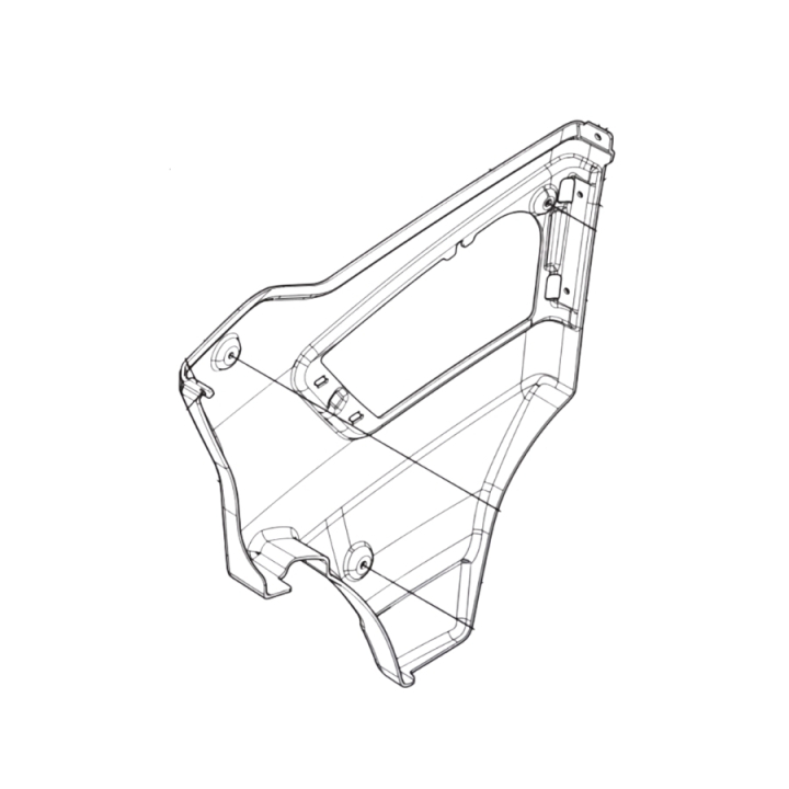 Cover Right P 520Dx/P 525Dx in the group  at Motorsågsbutiken (5972684-02)