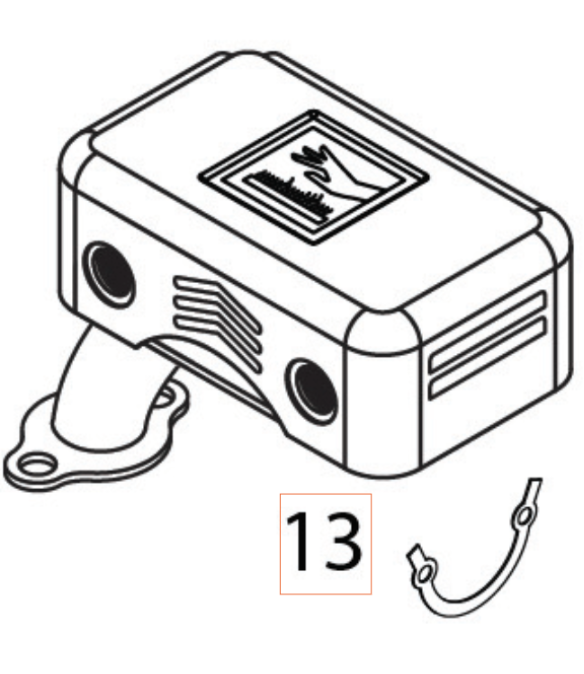 Muffler Muffler (Sksn2201,1) 5 in the group  at Motorsågsbutiken (5975049-01)