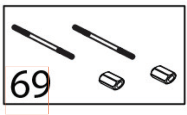 Throttle Throttle Body Mtg Stu in the group at Motorsågsbutiken (5975061-01)