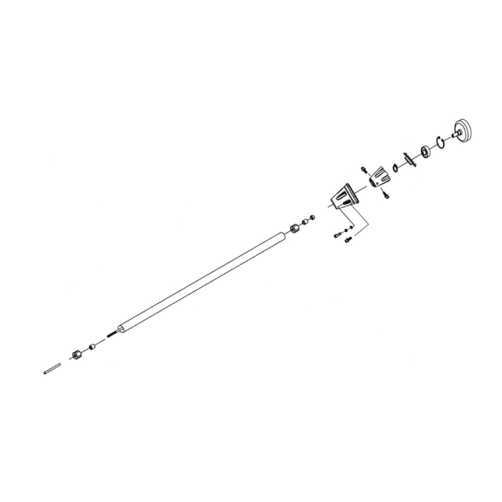 Shaft Assy Upper Shaft - Mccul 5975944-01 in the group at Motorsågsbutiken (5975944-01)