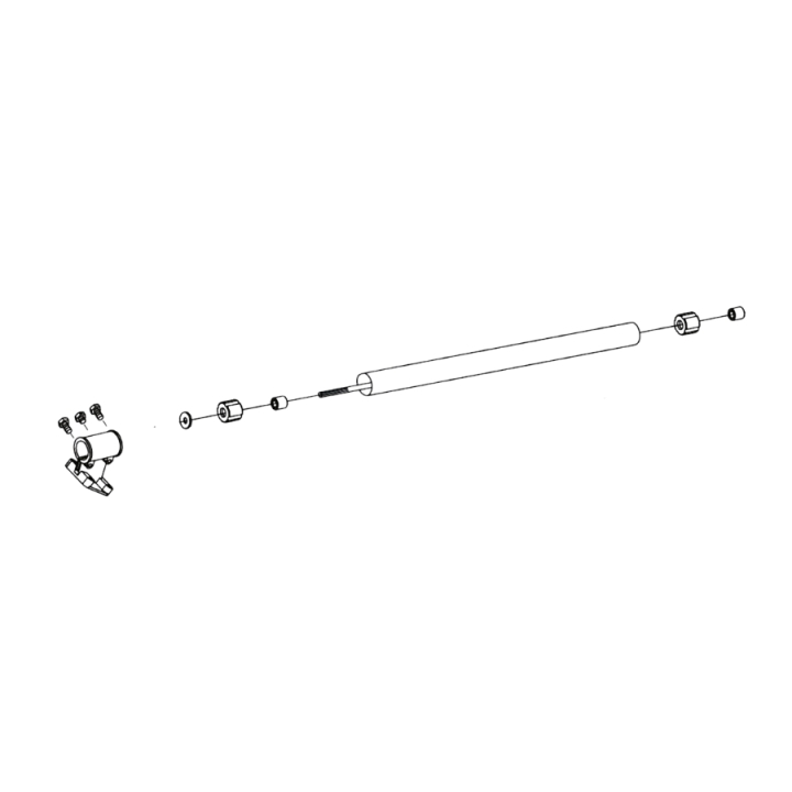 Axle Lower Trimmer Shaft 5975951-01 in the group at Motorsågsbutiken (5975951-01)