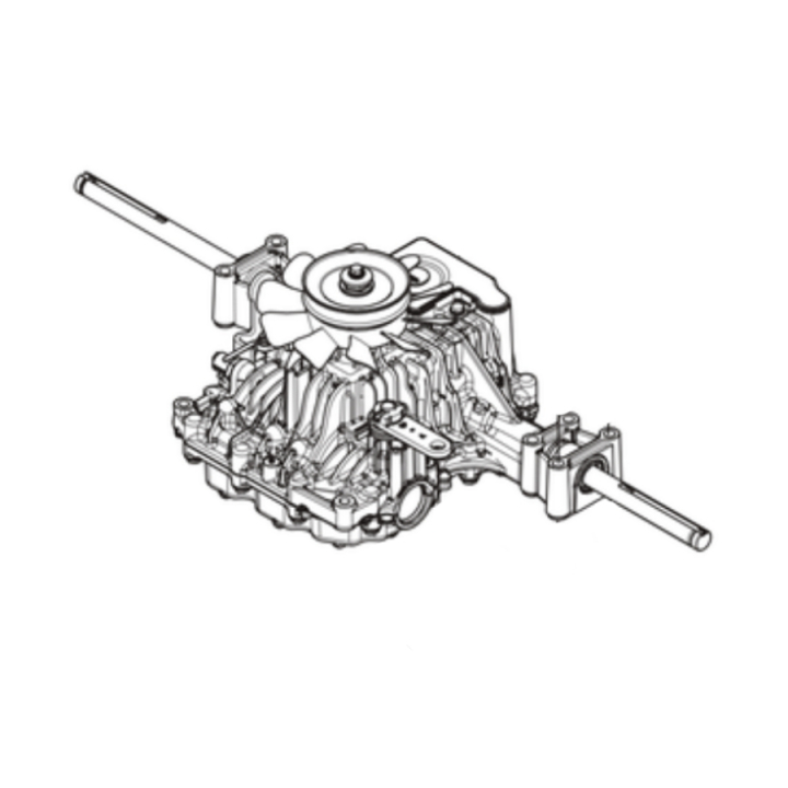 Transmission hydrogear t2 hydrostatic t2-bcbe-3x3c-1ux1 in the group at Motorsågsbutiken (5975983-01)