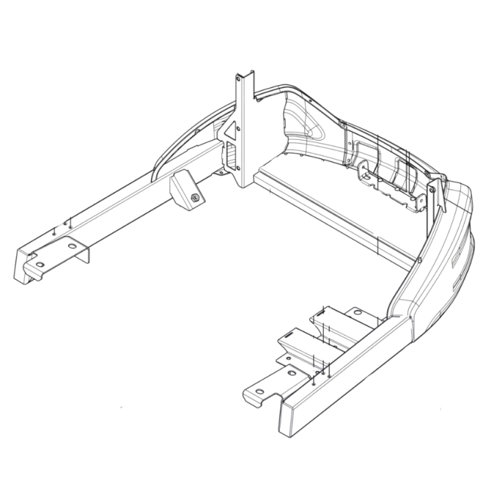 Engine Frame Welded Tubes Coat in the group  at Motorsågsbutiken (5976568-01)
