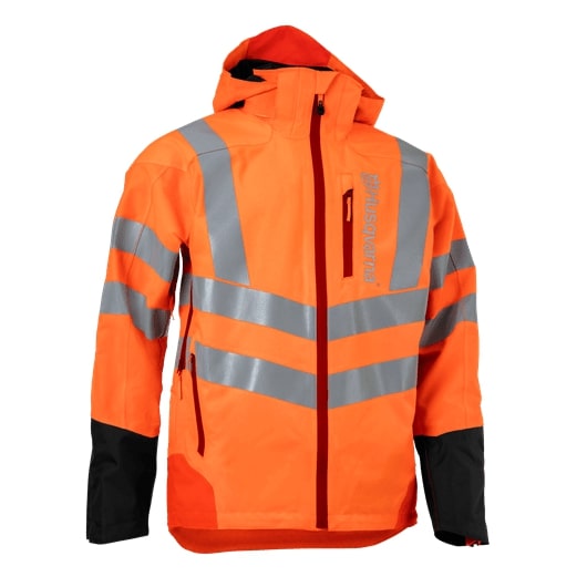 Rainjacket Husqvarna Technical Vent EN 20471 in the group Clothes & Protective Equipment / Protective Jackets at Motorsågsbutiken (5976626)