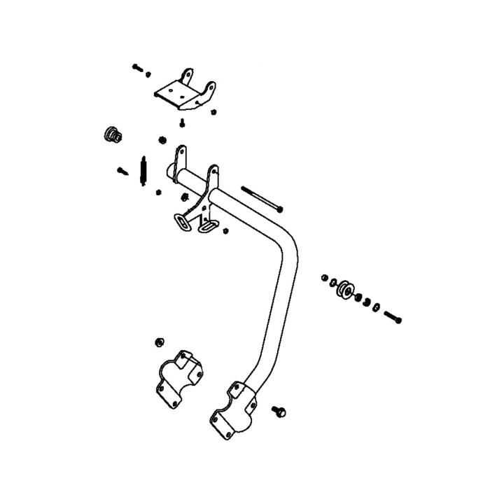 Reel support guide in the group at Motorsågsbutiken (5977130-02)