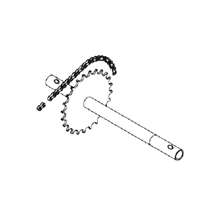 Axle Kit For Cl400 5977135-01 in the group  at Motorsågsbutiken (5977135-01)