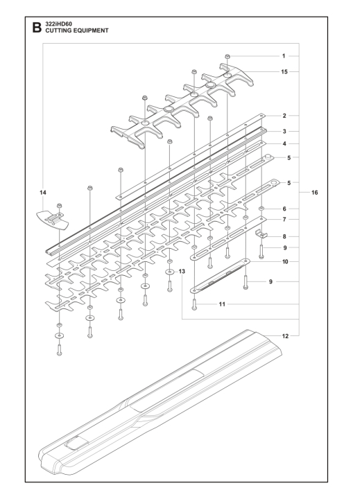 Cutting System Hd60 (300) 5977397-01 in the group  at Motorsågsbutiken (5977397-01)