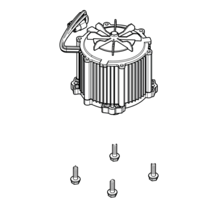 Motor assembly BLDC 1500W with com in the group at Motorsågsbutiken (5977575-03)