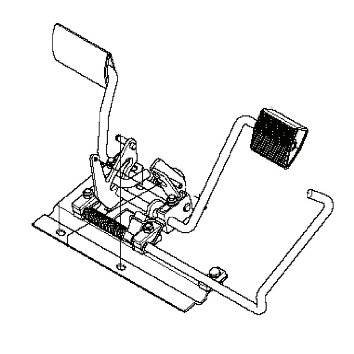 Pedal Plate Assy With Bearing in the group  at Motorsågsbutiken (5979354-01)