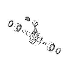 Crankshaft Kit 90 Cc Spare Par 5979392-01 in the group Husqvarna Chainsaw 5-series /  at Motorsågsbutiken (5979392-01)