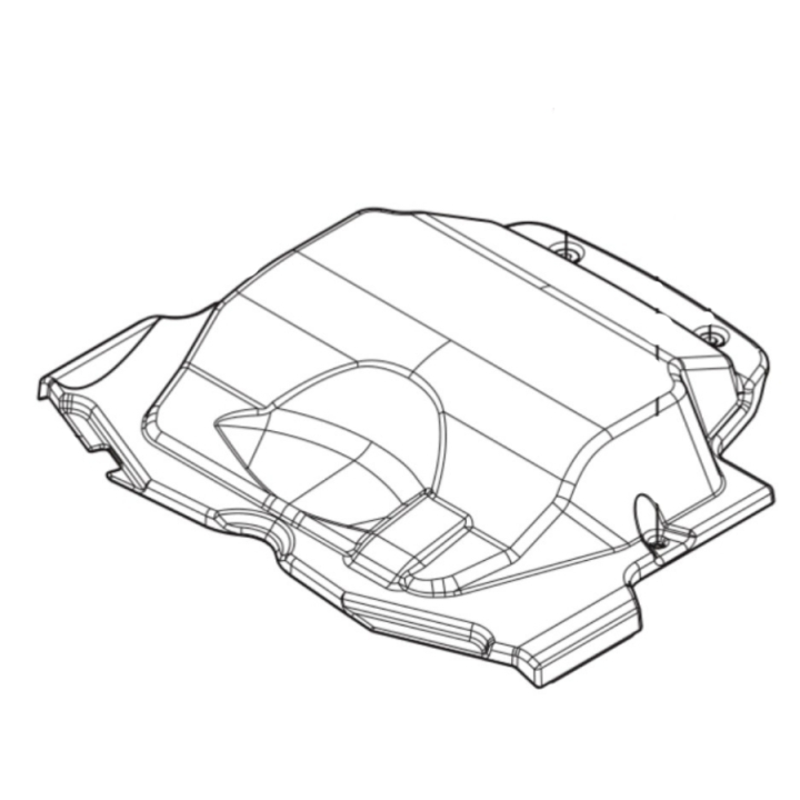 Rear Axle Cover P520, P525 in the group  at Motorsågsbutiken (5980257-01)