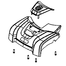 Front Cover Kit 5984538-01 in the group  at Motorsågsbutiken (5984538-01)