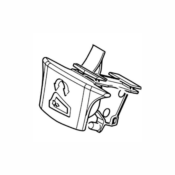 Locking Button Hedge Trimmer in the group at Motorsågsbutiken (5985299-01)