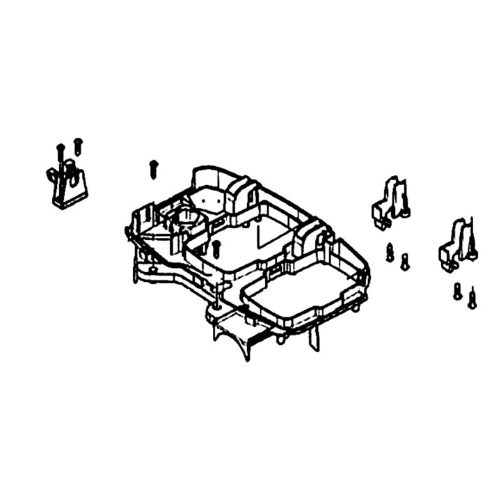 Battery Box Upper 5985638-01 in the group at Motorsågsbutiken (5985638-01)