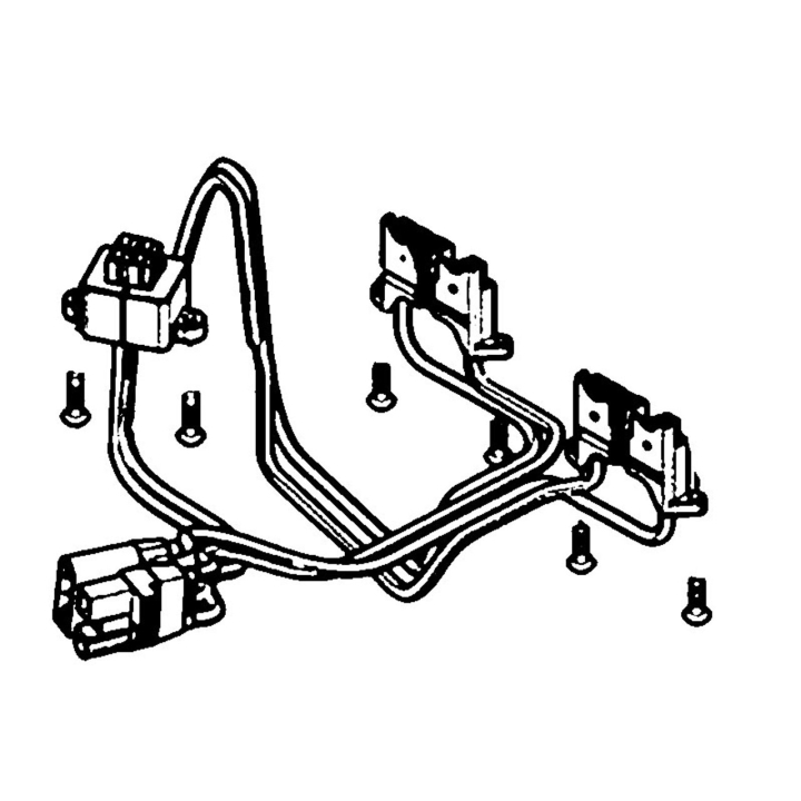 Wiring For Battery Box 5987446-01 in the group at Motorsågsbutiken (5987446-01)