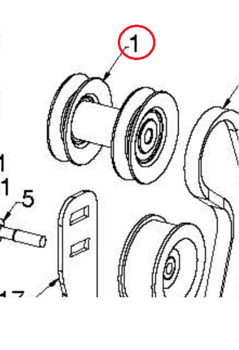 Pulley Weldment Lc - Rato 3L F in the group  at Motorsågsbutiken (5988156-02)