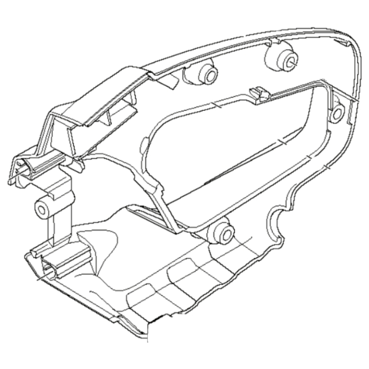 Handle Half Right in the group  at Motorsågsbutiken (5991989-01)
