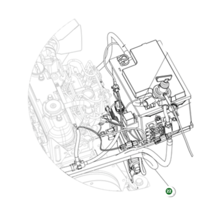 Wiring assembly fuse power w500 in the group at Motorsågsbutiken (5992723-01)