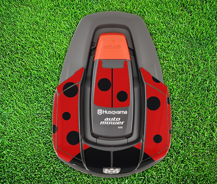 Foil set Ladybug for Automower 105 / 305 / 308 in the group Forest and Garden Products / Robotic Lawn Mower / Accessories robotic lawn mower at Motorsågsbutiken (5992924-01)