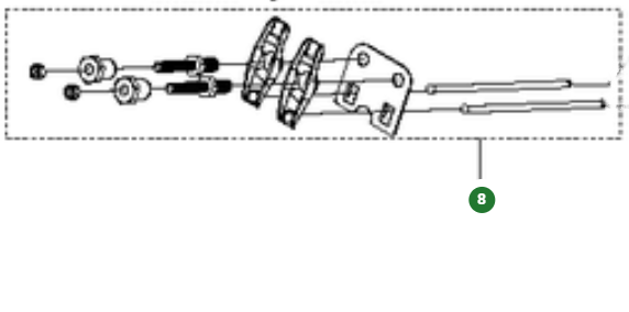 Push Rod 5993485-93 in the group  at Motorsågsbutiken (5993485-93)
