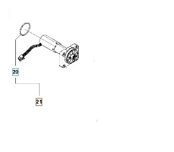Motor Kit Drive Wheel Automower 550 in the group  at Motorsågsbutiken (5996593-01)