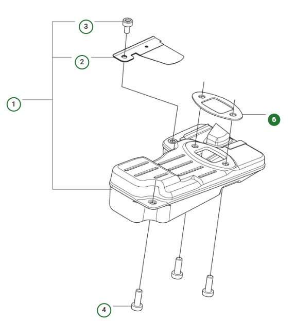 Gasket Muffler in the group  at Motorsågsbutiken (5998038-02)