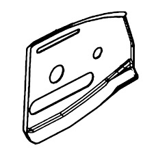 Chain Guide Plate 095 in the group at Motorsågsbutiken (5998169-01)