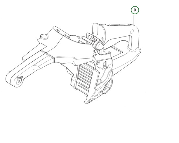 Fuel Tank Comp 540Xp in the group  at Motorsågsbutiken (5998231-01)