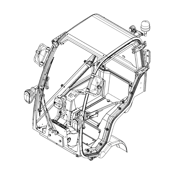 Cabin Incl Base Platform For P in the group  at Motorsågsbutiken (5999451-01)