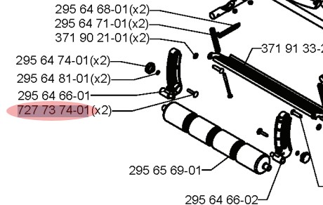 Screw 7277374-01 in the group  at Motorsågsbutiken (7277374-01)