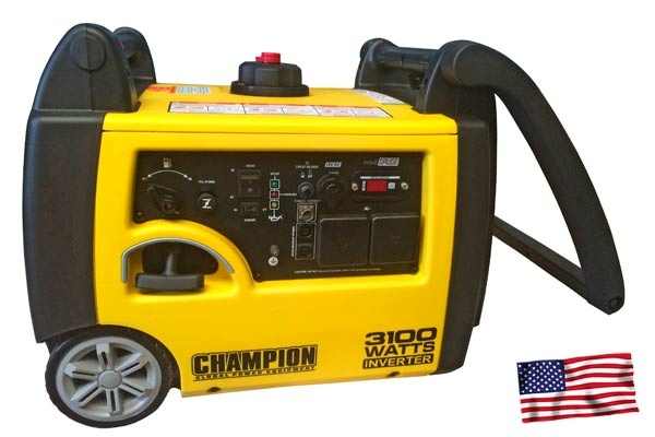 Champion 3400 Watt Inverter Petrol Generator in the group Construction / Power stations / Champion Power Generators / Champion Inverter Generators at Motorsågsbutiken (73001i-SC)