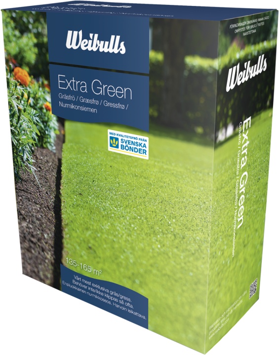 Grass seed Weibulls Extra Green 3kg in the group Forest and Garden Products / Grass seeds and fertilizer at Motorsågsbutiken (838051)